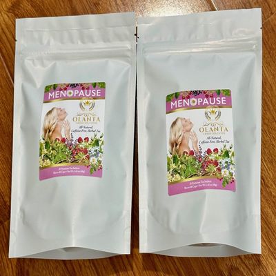 Menopause Tea Support - Post Menopause Vitamins for Women, Natural Menopause Support, Energy Supplements, Natural Menopause Support Cooling Products - 40 Premium Tea Sachets