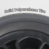 Set of 2 Wheelchair Front Wheels Replacement 8 Inch, 200 45-110 Polyurethane Wheels with Metal Bearing, Solid Spare Tire view 4