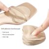 GQABXKDQO 2Pairs Ball of Foot Cushions, Metatarsal Pads Women for Heels, Heel Pads Inserts for Too Big Shoe, Reduce Foot Pain No Slip Heel Grips Liners(4mm-2pairs) view 3