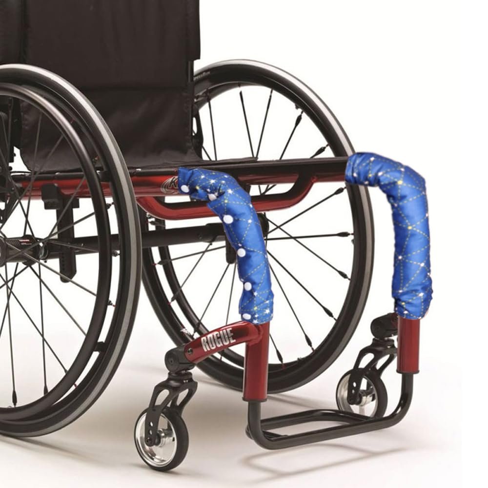 pinklilycare Frame Protectors for Wheelchairs Frame Cover Wheelchair Bumpers Pads Wheelchair Impact Guards Protect Walker Rollator Mobility Aids from Scratches