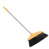 IMIKEYA Commercial Grade Stainless Steel Floor Broom Soft Bristle Sweeping Brush Dustpan Set Long Handle Outdoor Cleaning view 1