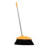 IMIKEYA Commercial Grade Stainless Steel Floor Broom Soft Bristle Sweeping Brush Dustpan Set Long Handle Outdoor Cleaning view 2