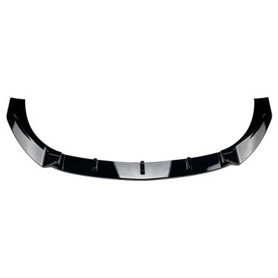 Front Bumper Lip, Compatible for Mercedes CLA Class C118 CLA45 A-MG 2019-2023 Spoiler Splitter Diffuser Canard Lip Car Accessories(Glossy Black)