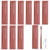 10Pcs Individually Wrapped Disposable Toothbrushes with Toothpaste,Ensure Clean and Hygienic,Soft Bristles Tooth brushes for Dental Care, Travel Toothbrush for Home Hotel Travel (Orange, One Size) view 1