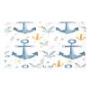 Non Slip Bathtub Mat Anchor and Plant Bathroom Shower Tub Mats with Suction Cups and Drain Holes for Kids and Adults 15.7x27.9 in view 1