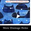 Non Slip Bathtub Mat Night Cats Bathroom Shower Tub Mats with Suction Cups and Drain Holes for Kids and Adults 15.7x27.9 in view 2