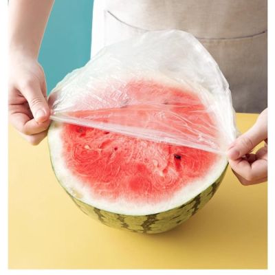 CZTTAOVED Plastic wrap Cling Sleeve, Anti-Cross-Smell, Tear-Free Kitchen, Refrigerator, Elastic Mouth, Household Plastic wrap