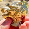 Golden Handmade Lion Shaped Brass Walking Stick Handle Antique Victorian Cane Head Brass Walking Cane Handle view 4