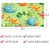 Non Slip Bathtub Mat Cartoon Caterpillar Bathroom Shower Tub Mats with Suction Cups and Drain Holes for Kids and Adults 15.7x27.9 in view 4