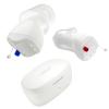 LINNER Saturn OTC Hearing Aids for Senior & Adult, Rechargeable Hearing Amplifiers with Comfort Design, Noise Cancellation for Aid & Assist Hearing, Discreet & Nearly Invisible In-Ear Device (White) view 1