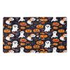 Non Slip Bathtub Mat Halloween Pumpkin Pattern Bathroom Shower Tub Mats with Suction Cups and Drain Holes for Kids and Adults 15.7x27.9 in view 1