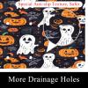 Non Slip Bathtub Mat Halloween Pumpkin Pattern Bathroom Shower Tub Mats with Suction Cups and Drain Holes for Kids and Adults 15.7x27.9 in view 2