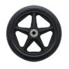 2Pcs 6/7/8inch Anti-skid Wheelchair Front Caster Replacement Solid Tire Wheel For Electric & Manual Wheelchairs view 3