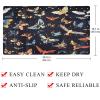 Non Slip Bathtub Mat Flying Animals Bathroom Shower Tub Mats with Suction Cups and Drain Holes for Kids and Adults 15.7x27.9 in view 4