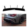 Car Rear Bumper Lower Diffuser Lip SplitterCompatible for Mercedes Benz CLA Class W117 C117 CLA220 CLA250 Sport CLA45 A-MG Sedan 2016-2019 view 1