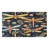 Non Slip Bathtub Mat Dragonfly Leave Print Bathroom Shower Tub Mats with Suction Cups and Drain Holes for Kids and Adults 15.7x27.9 in view 1