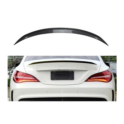 Car Trunk Tail Wing Body Kit Spoilers for Cars Trunk Wing Spoiler Compatible with Benz CLA Class C117 CLA200 CLA260 2013-2019(Carbon Fiber Look)