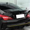 Car Trunk Tail Wing Body Kit Spoilers for Cars Trunk Wing Spoiler Compatible with Benz CLA Class C117 CLA200 CLA260 2013-2019(Carbon Fiber Look) view 4