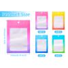 40 Pack Resealable Smell Proof Bags, Craftdady Gradient Mylar Bags with Clear Window Self Seal Storage Bag Foil Pouch Bag for Candy Food Storage Small Jewelry Product Packaging(5.91 x 3.94 Inch) view 2