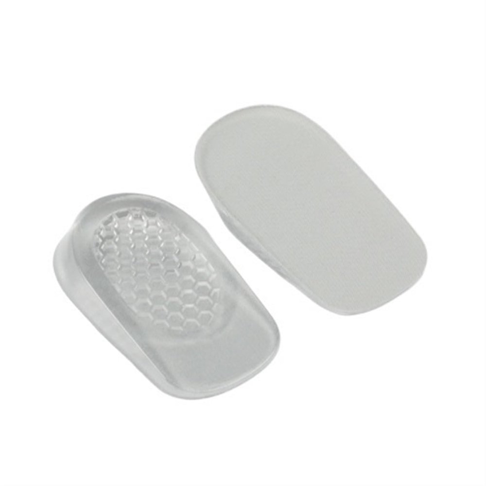 1 Pair Men Women Height Increase Heel Insole Shoe Lifting Cushion(Gray,1.5cm)