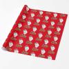 MyPhotoPrint Personalized Christmas Paper Roll Birthday Wrap Paper Roll Custom Wrapping PaperRed for Friend Grandma Grandpa view 2