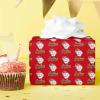 MyPhotoPrint Personalized Christmas Paper Roll Birthday Wrap Paper Roll Custom Wrapping PaperRed for Friend Grandma Grandpa view 4