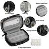 Dandelion Print Floral Pill Case Bag Portable Weekly Pill Organizer Travel Pill Organizer Case Bag with Zipper for Medicine Supplements Vitamins view 3
