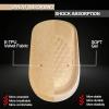 Gel Silicone Height Increase Insole Invisible Heel Lift Inserts Elastic Pads Men Women Shoe Foot Care Protector Cushion(S-2.5 CM) view 3