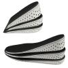 1 Pair Hard Breathable Memory Foam Height Increase Insole Heel Lifting Inserts Shoe Lifts Pads Elevator Insoles Unisex(3cm Height,Full Size) view 3