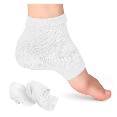 Thickened Height Socks Sports Anti-Slip Shoe Lift 2.5/3.5cm Invisible Heel Lift Women Men(White,3.5cm)