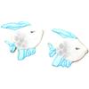 1 Dz. Whimsical Fish Cookies! Ocean Themed Birthday Party Favors or Gift! view 2