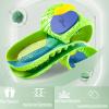 Air Cushion Support Sports Insole High Elasticity Shock Absorption Sweat Standing for A Long Time Do Not Get Tired, Ultra-Soft and Comfortable Insoles (Green, Men 8.5-9 Women 11-12275mm) view 2
