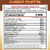 Become Strong High Protein Cake, 18g Protein, 2g Sugar, BNG Cookies (10 ct.) (Carrot Cake) view 3