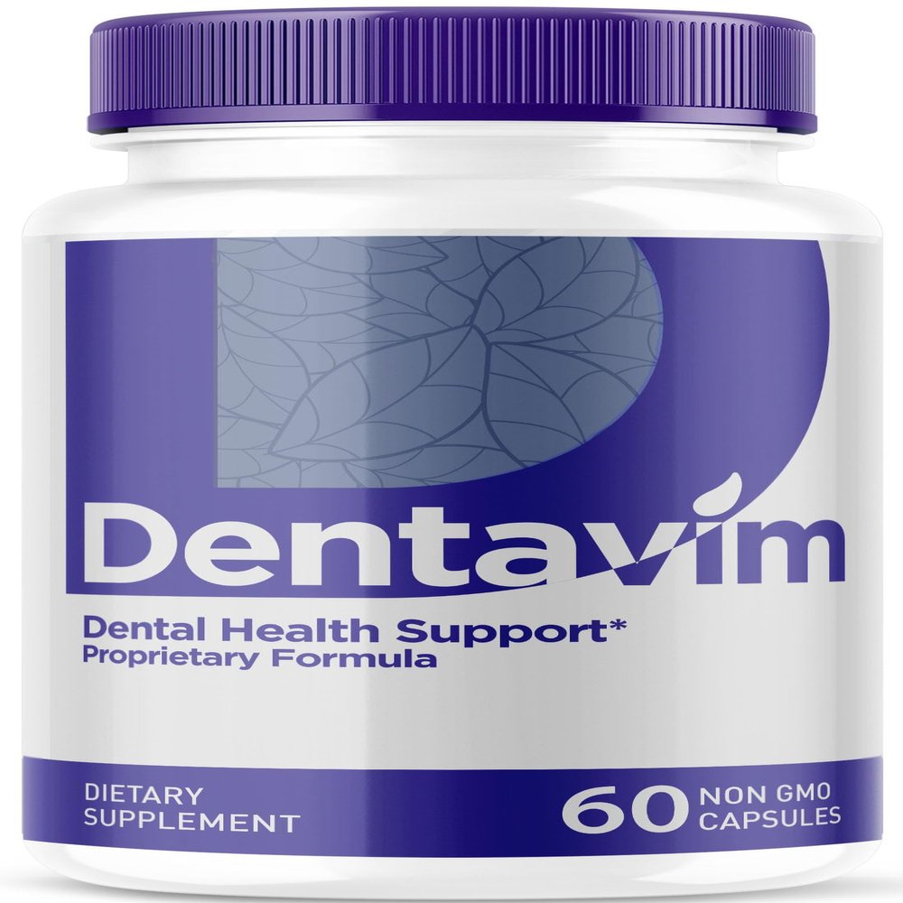 Dentavim, Dentavim Capsules, Dentavim Advanced Formula Pills, Dentavim All Natural Vitamins for Oral Protection, Dentavim Reviews, 60 Capsules for 1 Month