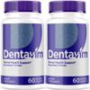 (2 Pack) Dentavim, Dentavim Capsules, Dentavim Advanced Formula Pills, Dentavim All Natural Vitamins for Oral Protection, Dentavim Reviews, 120 Capsules for 2 Months view 1