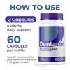 (2 Pack) Dentavim, Dentavim Capsules, Dentavim Advanced Formula Pills, Dentavim All Natural Vitamins for Oral Protection, Dentavim Reviews, 120 Capsules for 2 Months view 3