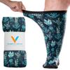 Viasox Jelly Fish EasyStretch Diabetic Socks for Men & Women, Non Binding Top, Seamless Toe, Loose Fit, Large 9-12 view 1