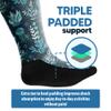 Viasox Jelly Fish EasyStretch Diabetic Socks for Men & Women, Non Binding Top, Seamless Toe, Loose Fit, Large 9-12 view 2