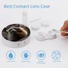 QWHJK Contact Lens Case,Cute Raccoon Print Plastic Contact Lens Case,contact Lens Care Box,ontact Lens Travel Box view 3