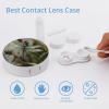 QWHJK Contact Lens Case,Dancing Dragonfly Print Plastic Contact Lens Case,contact Lens Care Box,ontact Lens Travel Box view 3