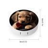 QWHJK Contact Lens Case,Cute Pet Dog Print Plastic Contact Lens Case,contact Lens Care Box,ontact Lens Travel Box view 2