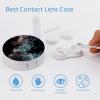 QWHJK Contact Lens Case,Psychedelic Smoke Print Plastic Contact Lens Case,contact Lens Care Box,ontact Lens Travel Box view 3