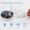 QWHJK Contact Lens Case,Realistic Pelican Print Plastic Contact Lens Case,contact Lens Care Box,ontact Lens Travel Box view 3