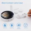 QWHJK Contact Lens Case,Jupiter Landscape Print Plastic Contact Lens Case,contact Lens Care Box,ontact Lens Travel Box view 3