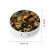 QWHJK Contact Lens Case,Monarch Butterflies Print Plastic Contact Lens Case,contact Lens Care Box,ontact Lens Travel Box view 2