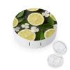 QWHJK Contact Lens Case,Fresh Lemon Print Plastic Contact Lens Case,contact Lens Care Box,ontact Lens Travel Box view 1