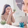 QWHJK Contact Lens Case,Herb with Dragonfly Wings Print Plastic Contact Lens Case,contact Lens Care Box,ontact Lens Travel Box view 4