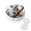 QWHJK Contact Lens Case,Koala And Butterfly Print Plastic Contact Lens Case,contact Lens Care Box,ontact Lens Travel Box view 1