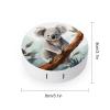 QWHJK Contact Lens Case,Koala And Butterfly Print Plastic Contact Lens Case,contact Lens Care Box,ontact Lens Travel Box view 2