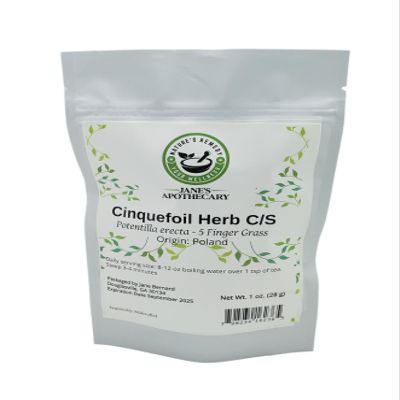Jane Bernard Cinquefoil Herb (Potentilla erecta) - 5 Finger Grass | Origin: Poland | 1 oz (28g)